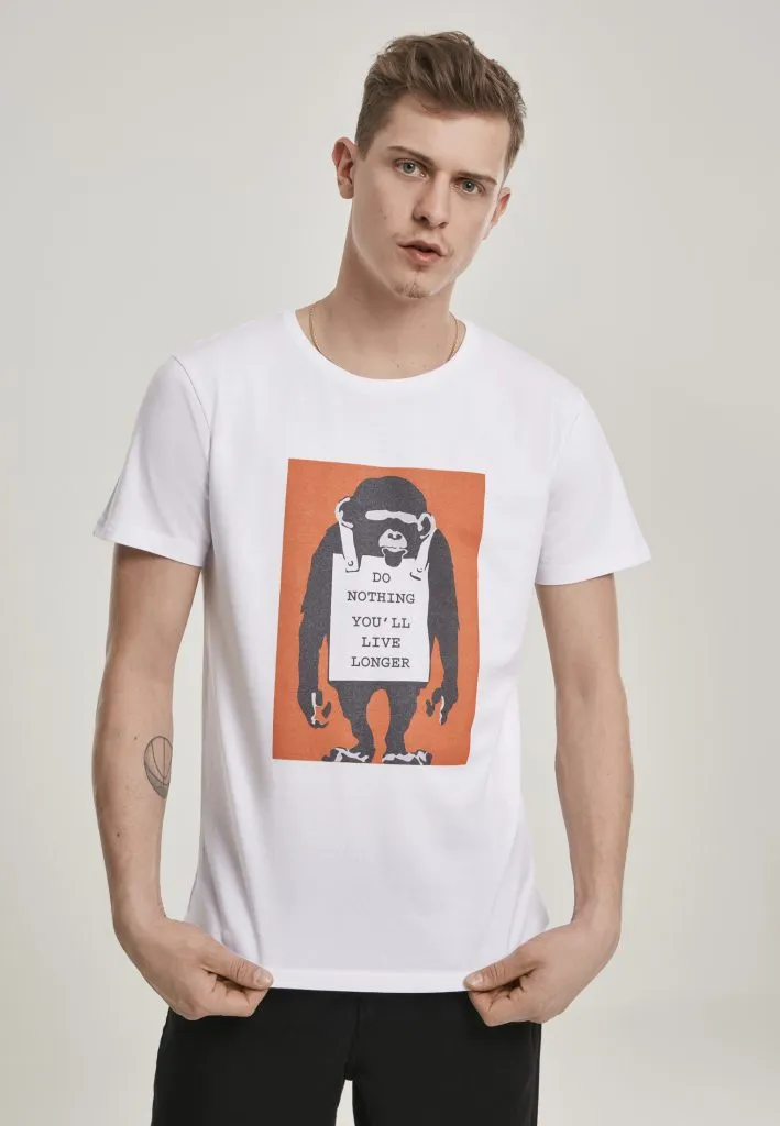 BANKSY TSHIRT GRAFFITI DO NOTHING
