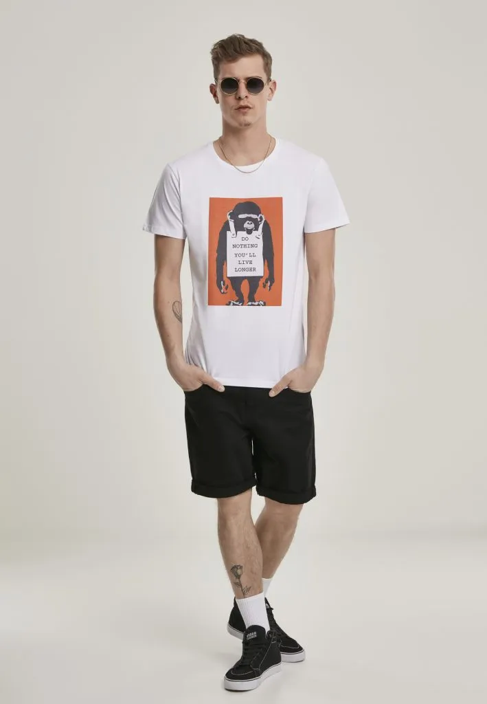 BANKSY TSHIRT GRAFFITI DO NOTHING