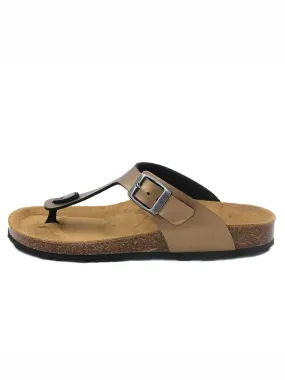 Teenslippers goudkleurig